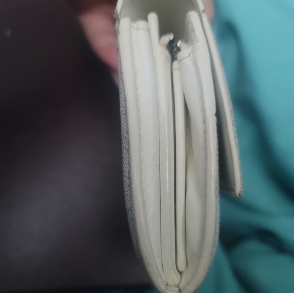 GOYARD White APM Varenne Long Wallet with Cross body Chain/Strap +Box Authentic - Picture 13 of 16